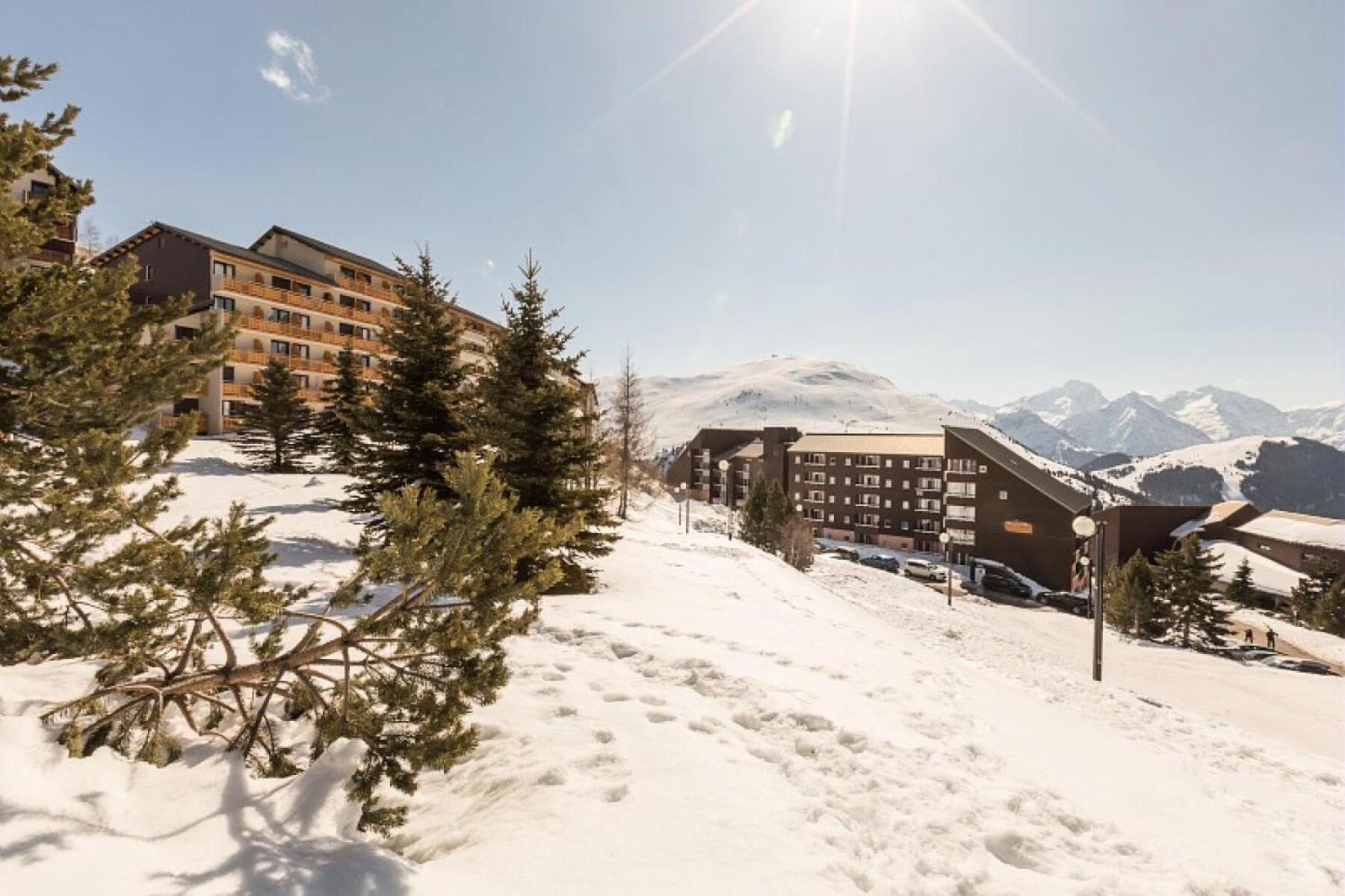 Residence Les Horizons D'Huez - Maeva Home - Appartement 2 Pieces 6 Personnes - Confort Mae-8120 Kültér fotó